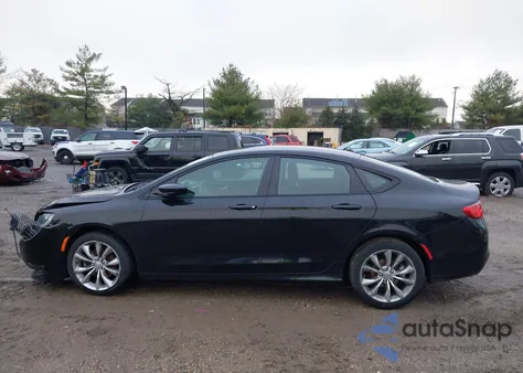 2015 Chrysler 200 S из США, поврежденный, VIN 1C3CCCBB5FN671183
